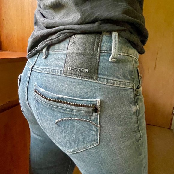G-Star Denim - G-Star RAW Womens Jeans w/ Zipper Detail 28